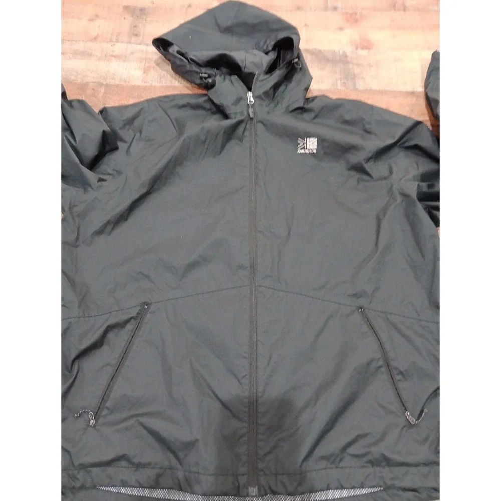 Karrimor Weathertite Nylon Black Jacket Windbreaker Size 4xl ‎ 2285